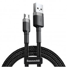 Дата кабель Baseus Cafule MicroUSB Cable 2.4A (1m) (CAMKLF-B)