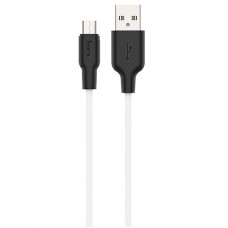 Дата кабель Hoco X21 Plus Silicone MicroUSB Cable (1m)