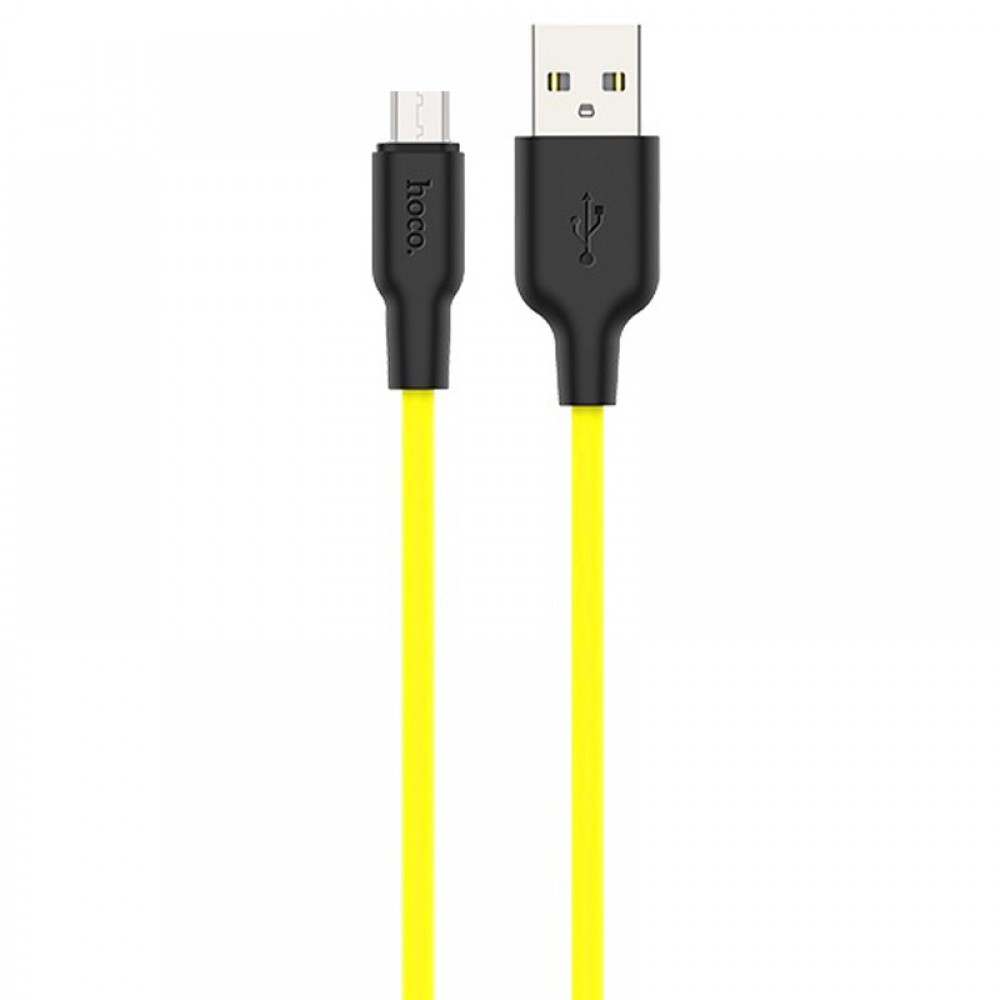 Дата кабель Hoco X21 Plus Silicone MicroUSB Cable (1m) Дата кабель Hoco X21 Plus Silicone MicroUSB Cable (1m)