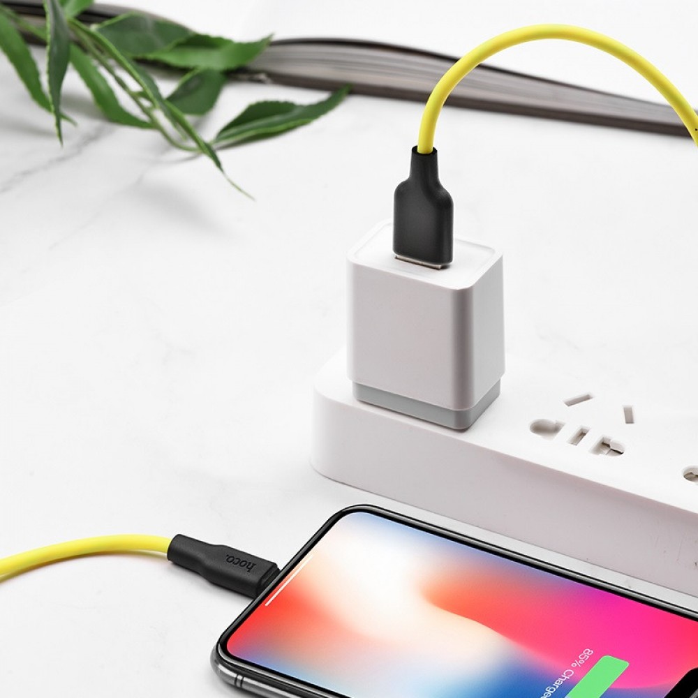 Дата кабель Hoco X21 Plus Silicone MicroUSB Cable (1m) Дата кабель Hoco X21 Plus Silicone MicroUSB Cable (1m)