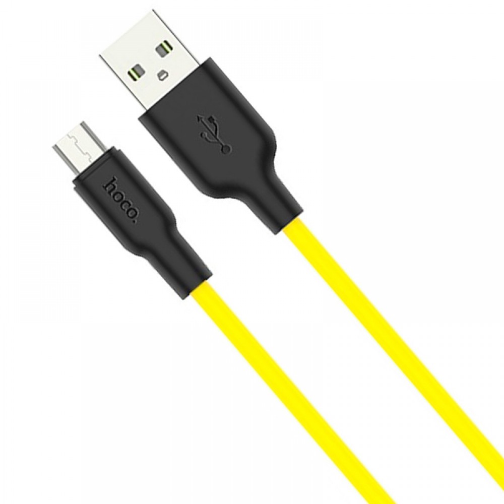Дата кабель Hoco X21 Plus Silicone MicroUSB Cable (1m) Дата кабель Hoco X21 Plus Silicone MicroUSB Cable (1m)