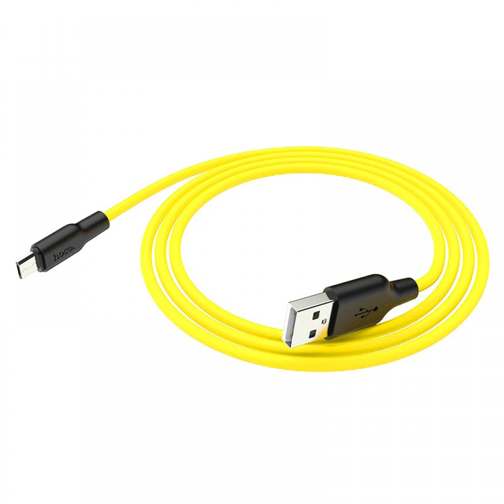 Дата кабель Hoco X21 Plus Silicone MicroUSB Cable (1m) Дата кабель Hoco X21 Plus Silicone MicroUSB Cable (1m)