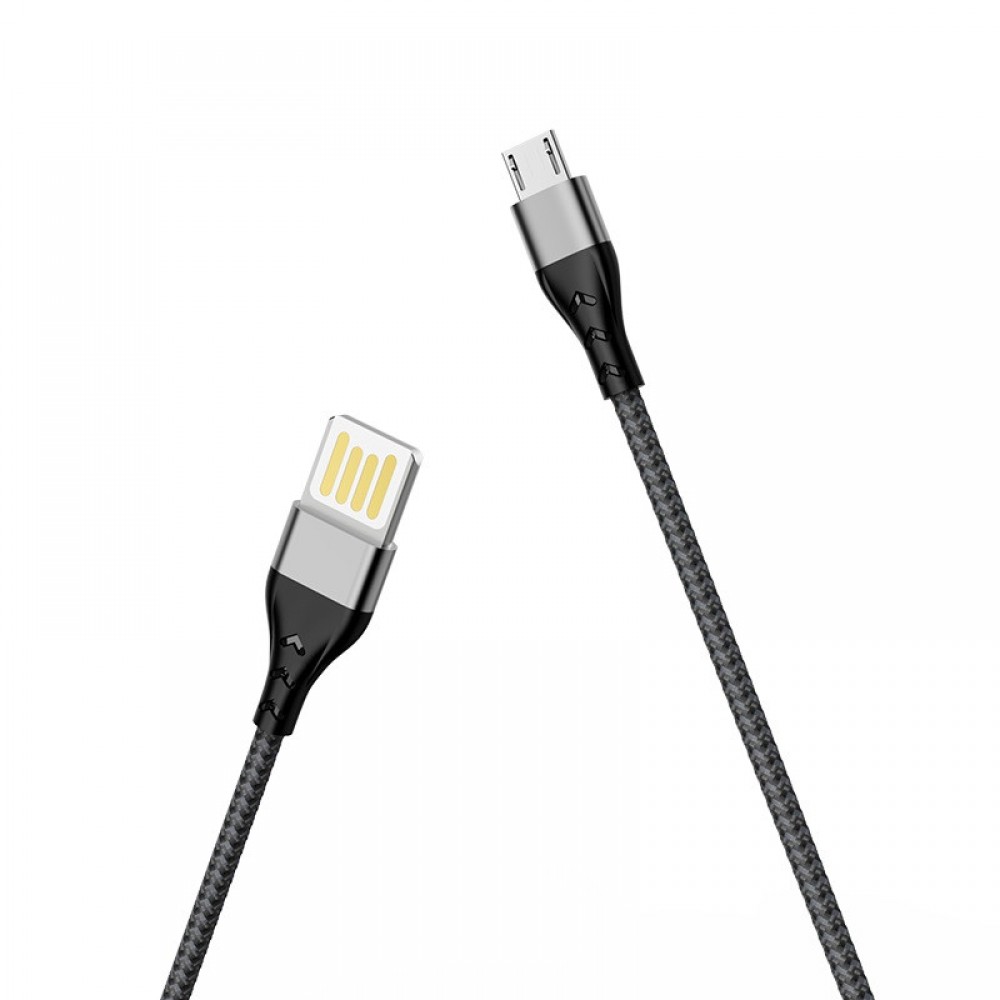 Дата кабель Borofone BU11 Tasteful USB to MicroUSB (1.2m)