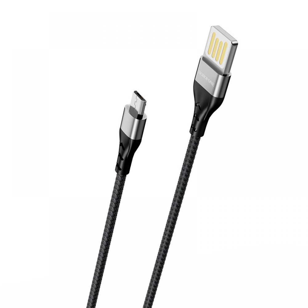 Дата кабель Borofone BU11 Tasteful USB to MicroUSB (1.2m)