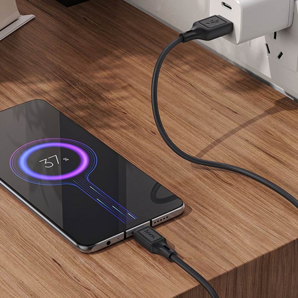 Дата кабель Hoco X90 Cool silicone USB to MicroUSB (1m)