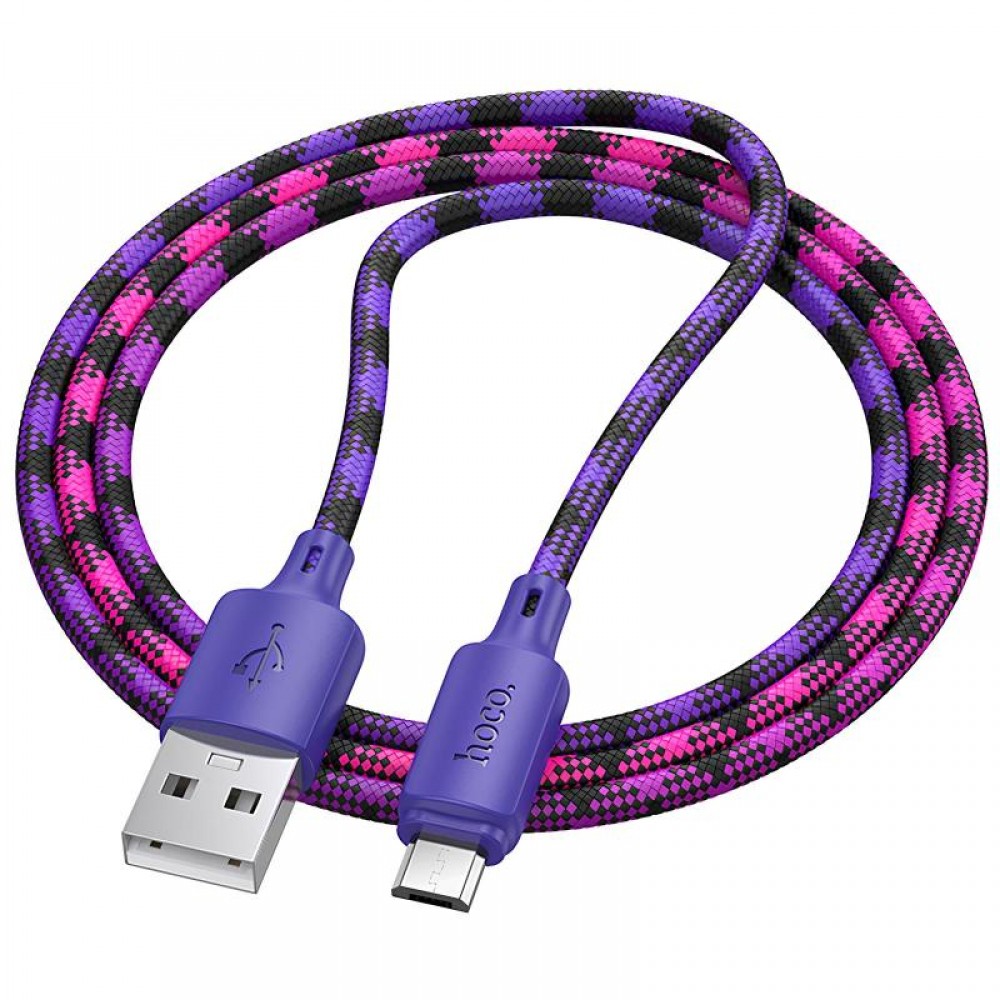 Дата кабель Hoco X116 Meridian USB to MicroUSB 2.4A (1m)