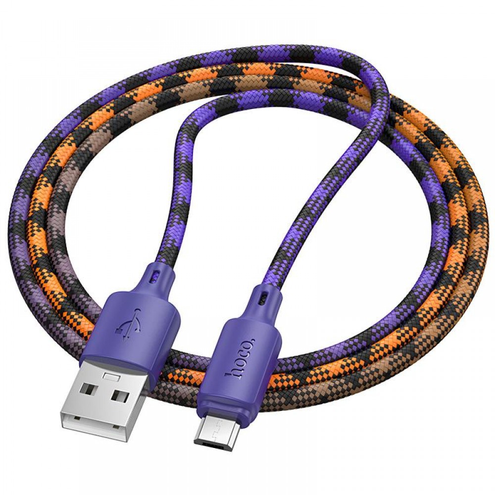 Дата кабель Hoco X116 Meridian USB to MicroUSB 2.4A (1m)