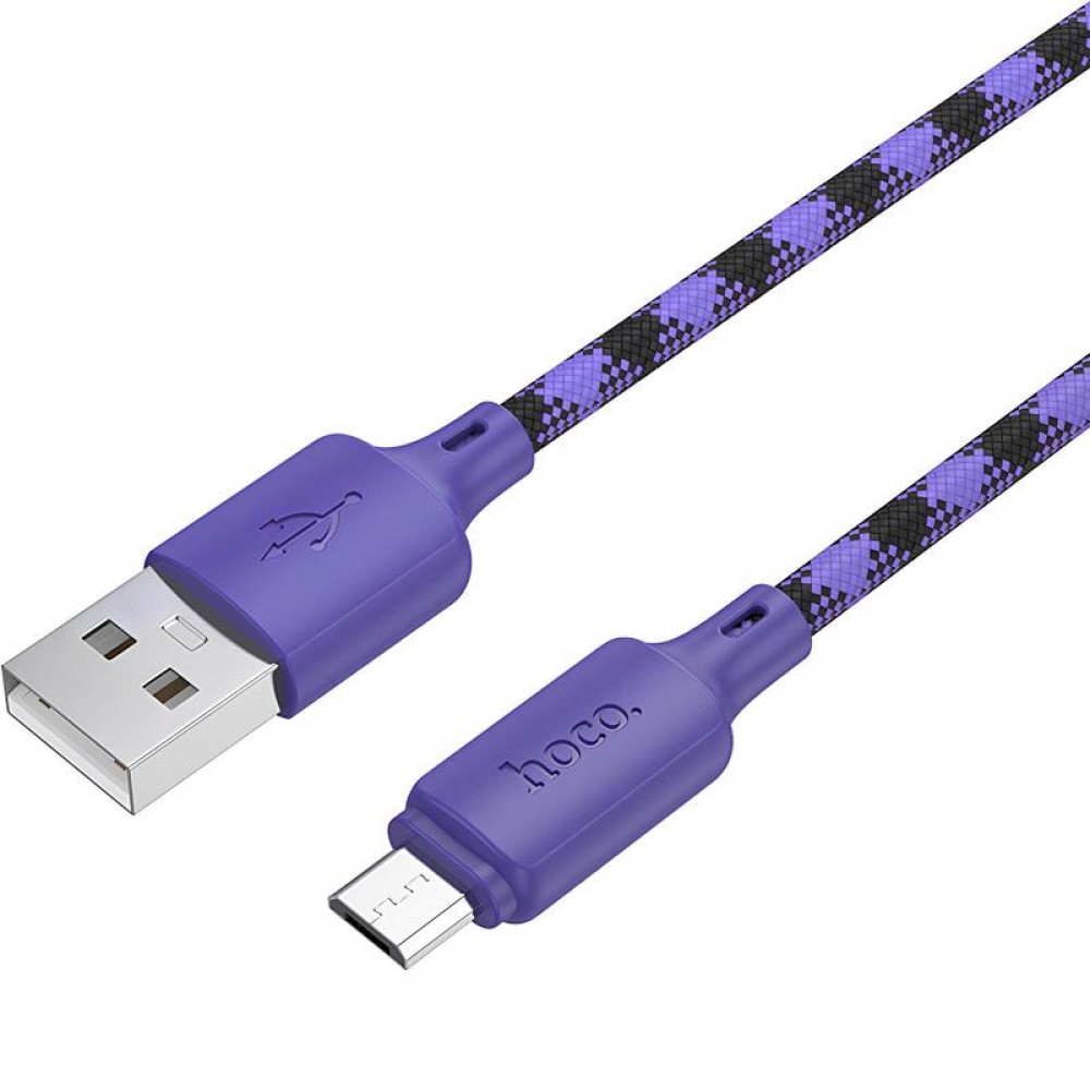Дата кабель Hoco X116 Meridian USB to MicroUSB 2.4A (1m)