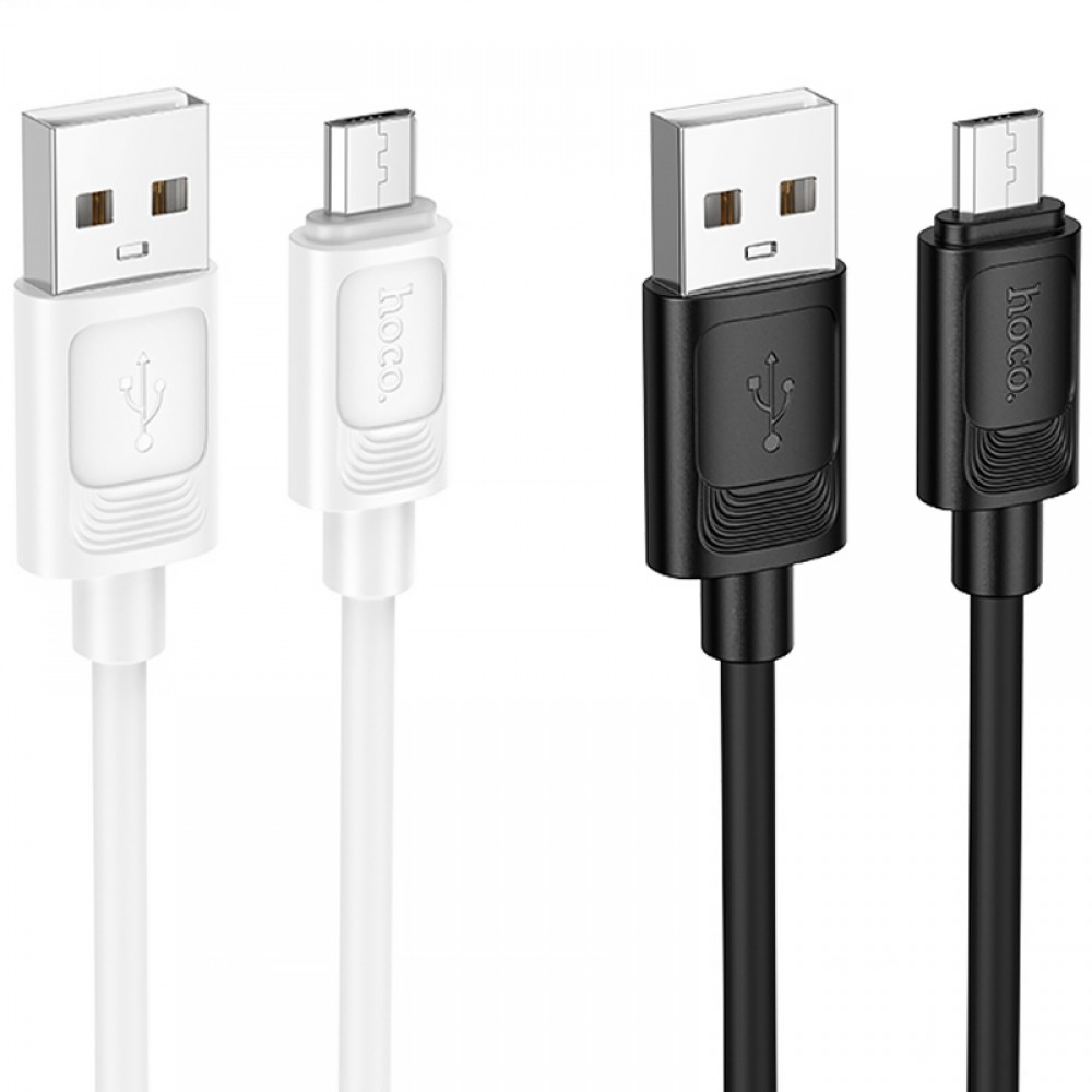 Дата кабель Hoco X122 Benefit USB to MicroUSB 2.4A (1m)