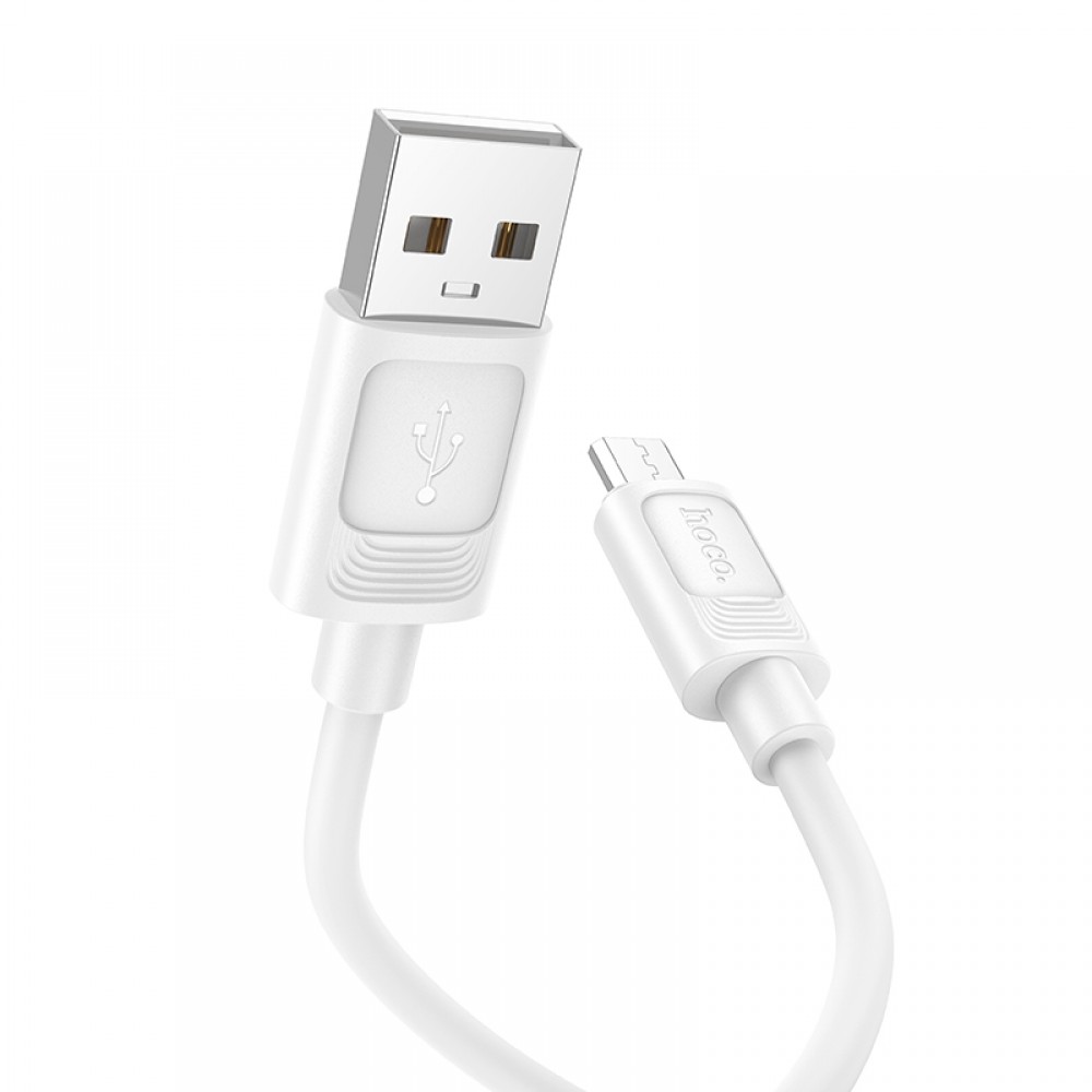 Дата кабель Hoco X122 Benefit USB to MicroUSB 2.4A (1m) Дата кабель Hoco X122 Benefit USB to MicroUSB 2.4A (1m)