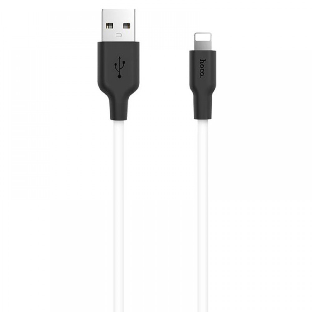 Дата кабель Hoco X21 Plus Silicone Lightning Cable (1m)