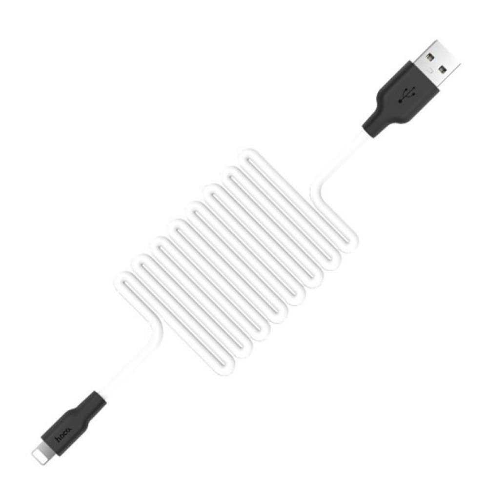 Дата кабель Hoco X21 Plus Silicone Lightning Cable (1m)