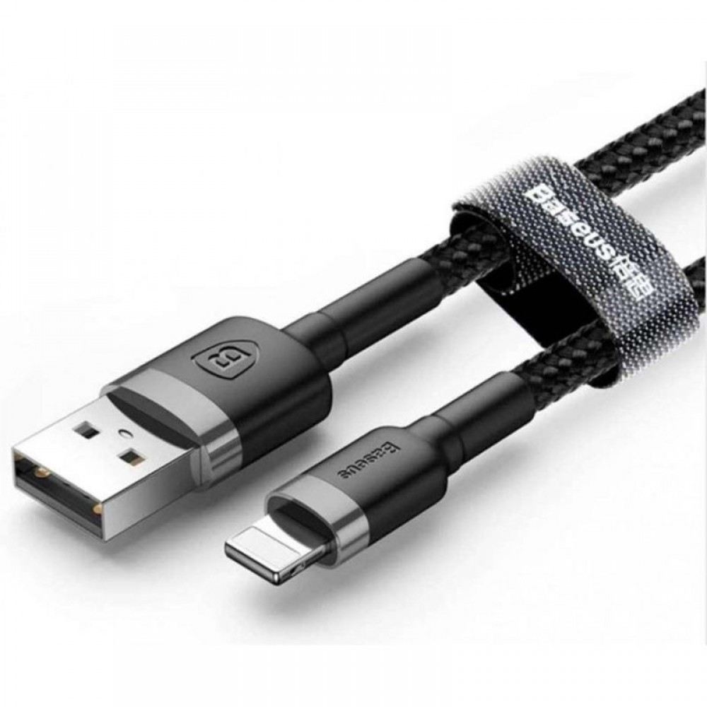 Дата кабель Baseus Cafule Lightning Cable 2.4A (1m) (CALKLF-B)