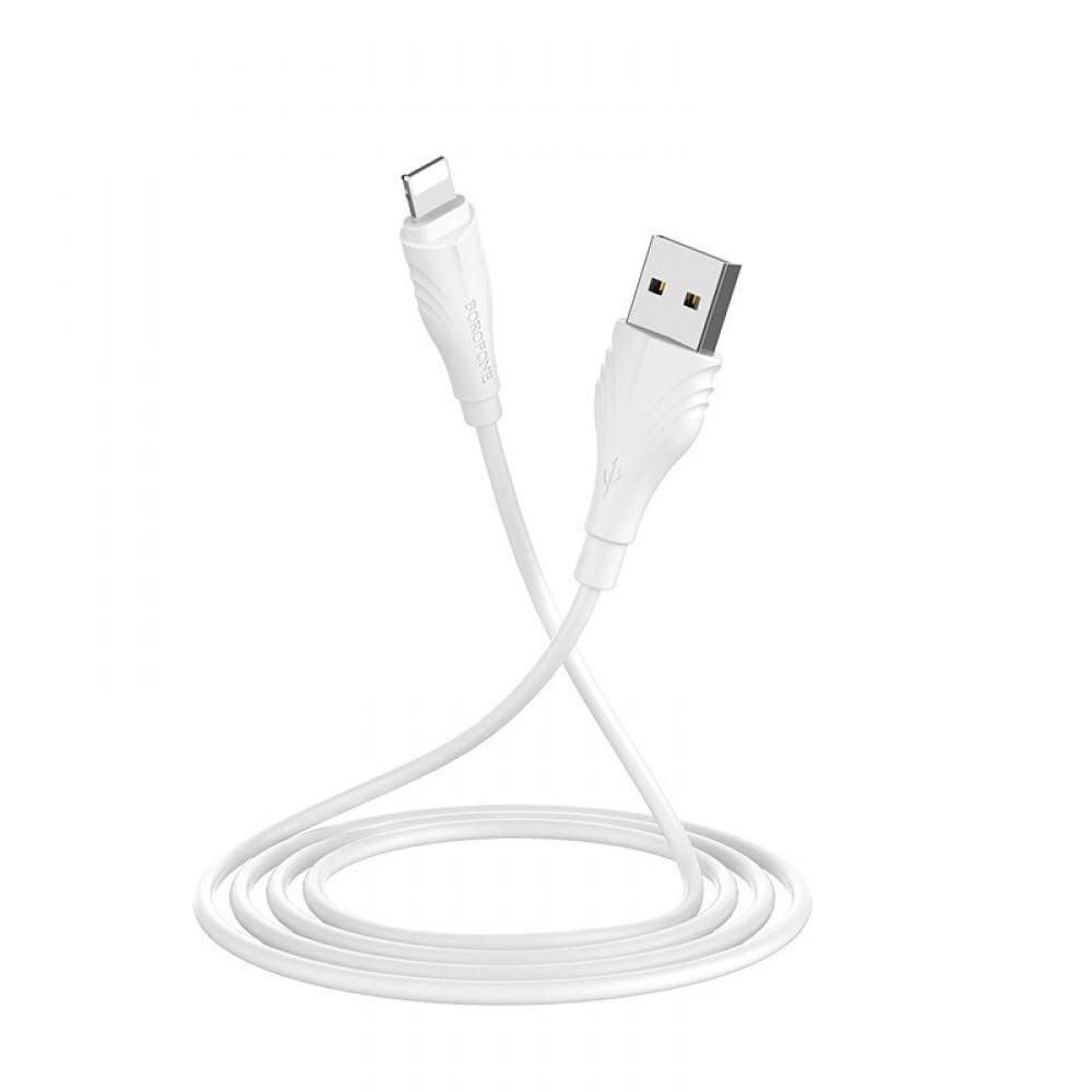 Дата кабель Borofone BX18 Optimal USB to Lightning (3m)