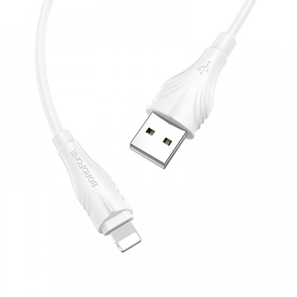 Дата кабель Borofone BX18 Optimal USB to Lightning (3m)