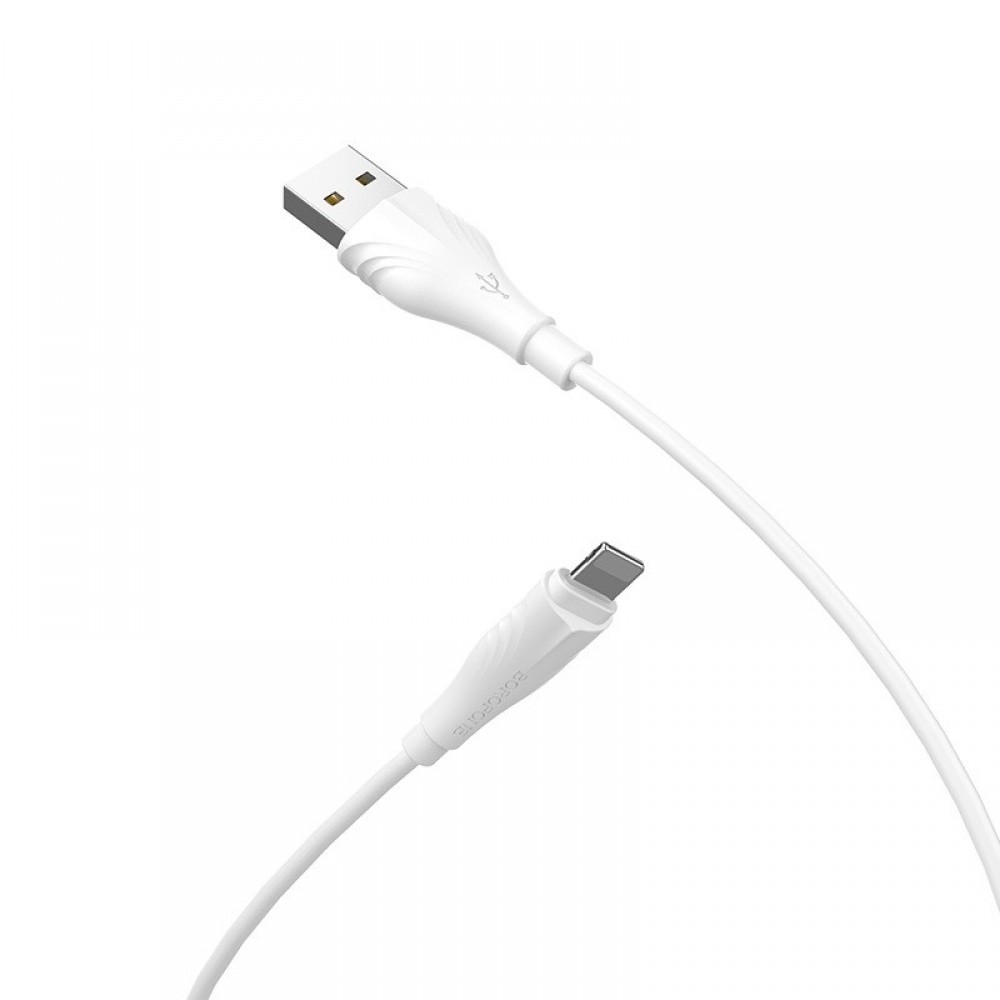 Дата кабель Borofone BX18 Optimal USB to Lightning (2m)