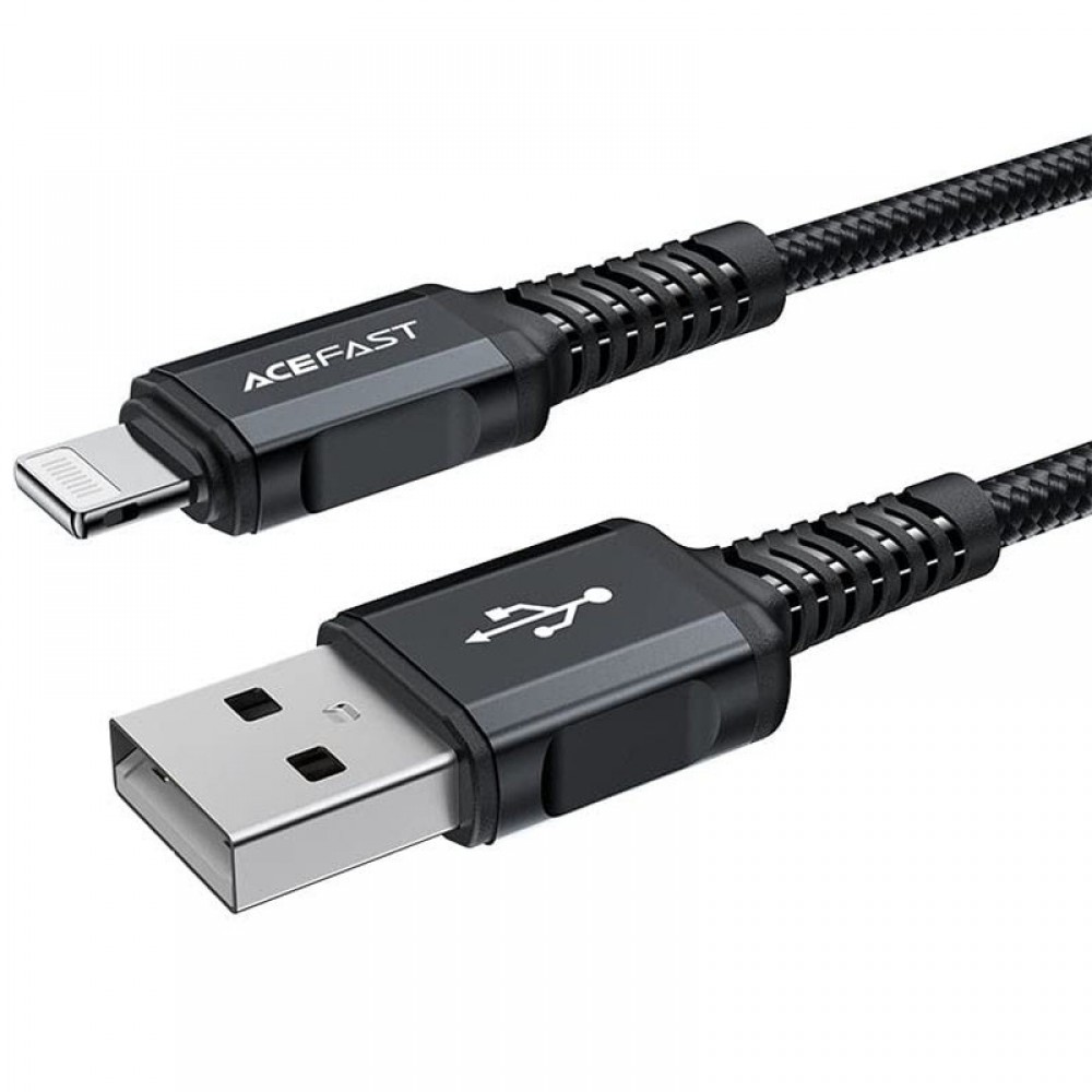 Дата кабель Acefast MFI C4-02 USB-A to Lightning aluminum alloy (1.8m)