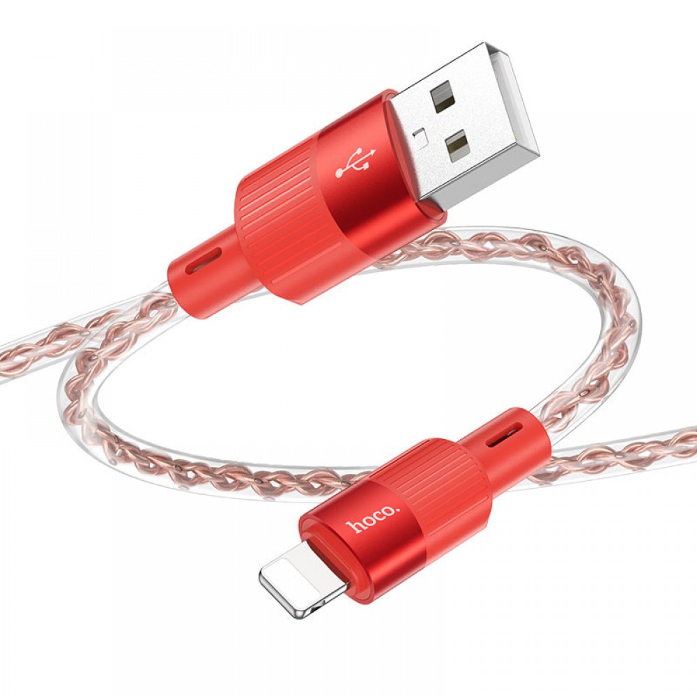 Дата кабель Hoco X99 Crystal Junction USB to Lightning (1m)