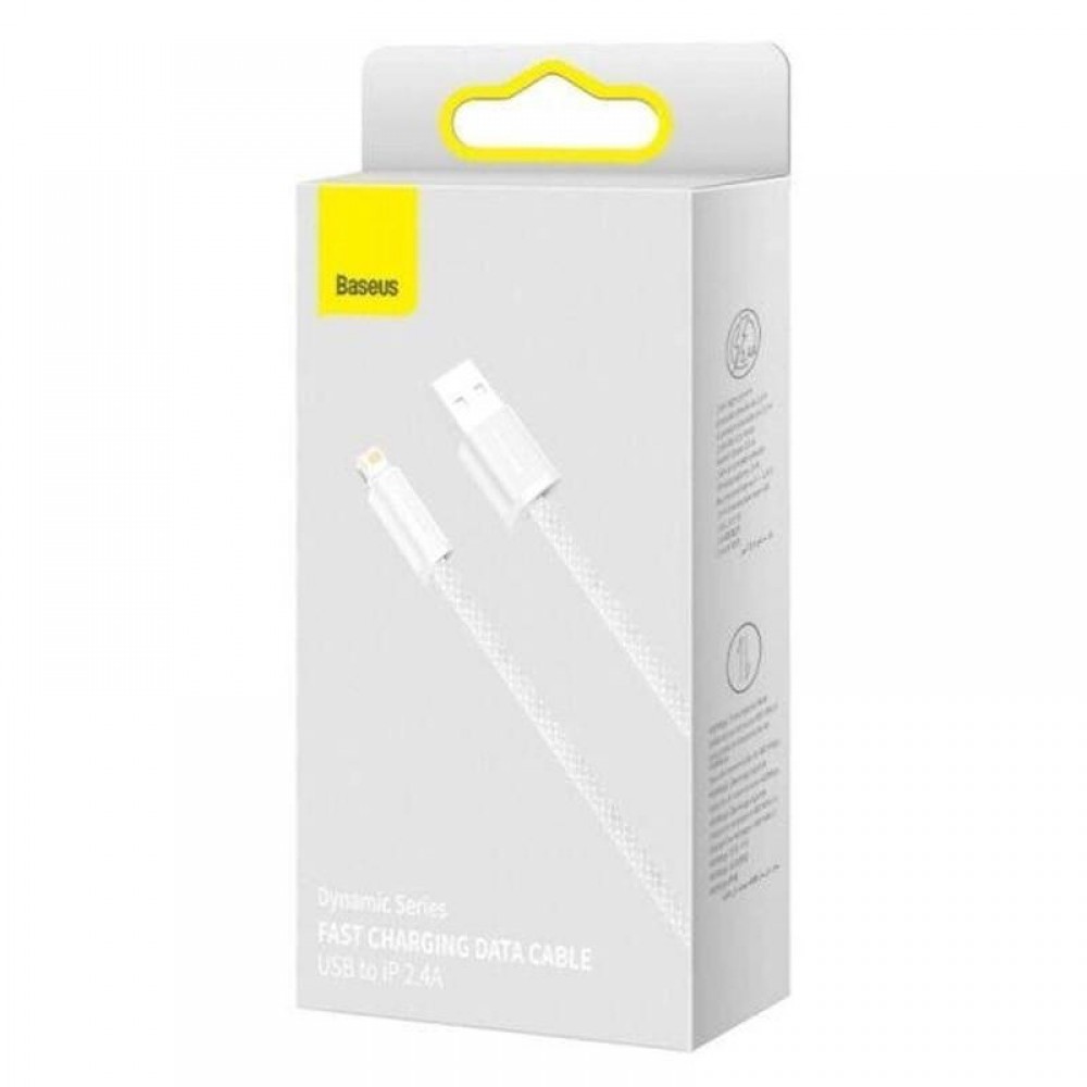 Дата кабель Baseus Dynamic Series USB to Lightning 2.4A (1m) (CALD000402) Дата кабель Baseus Dynamic Series USB to Lightning 2.4A (1m) (CALD000402)