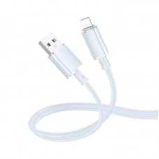 Дата кабель Borofone BX112 Lemon USB to Lightning 2.4A (1m)