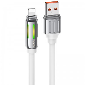 Дата кабель Hoco U136 Prize USB to Lightning 2.4A (1.2m)
