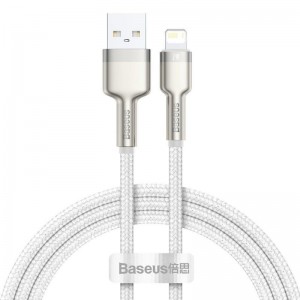 Дата кабель Baseus Cafule Series Metal USB to Lightning 2.4A (1m) (CALJK-A0)