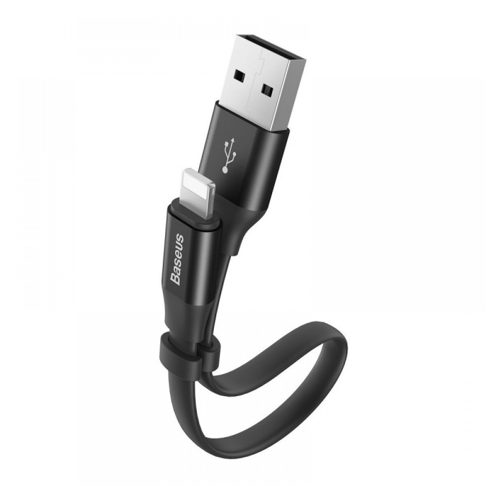 Дата кабель Baseus Nimble Portable USB to Lightning (23см) (CALMBJ-B01)