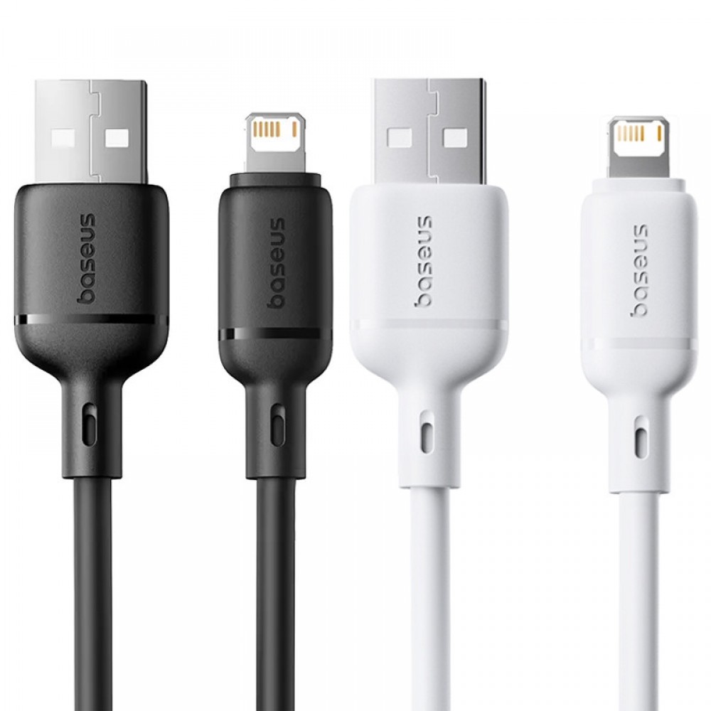 Дата кабель Baseus Silky Series OS Fast Charging USB to Lightning 2.4A (1m) (P1037770)