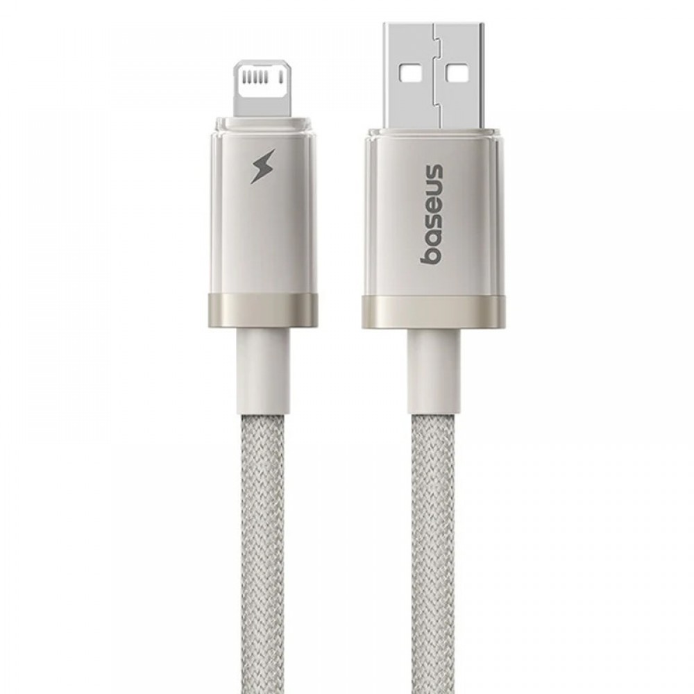 Дата кабель Baseus Titanium Alloy Fast Charging USB to Lightning 2.4A (1m) (P10378102)