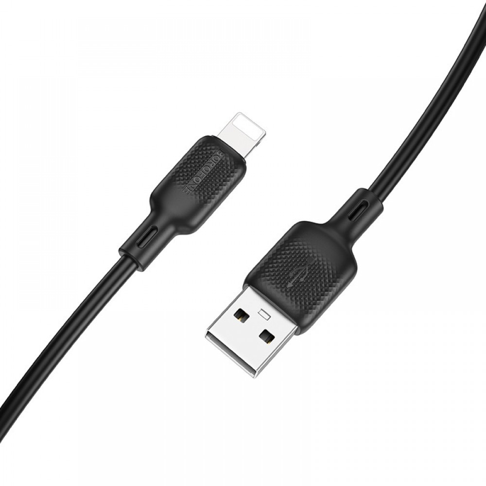 Дата кабель Borofone BX113 Lenny USB to Lightning 2.4A (3m)