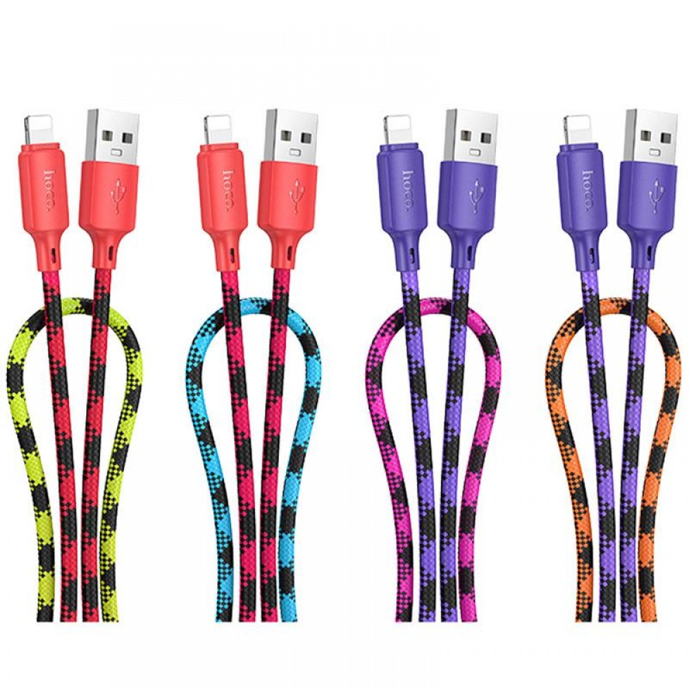 Дата кабель Hoco X116 Meridian USB to Lightning 2.4A (1m)