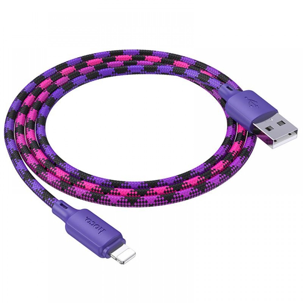 Дата кабель Hoco X116 Meridian USB to Lightning 2.4A (1m)