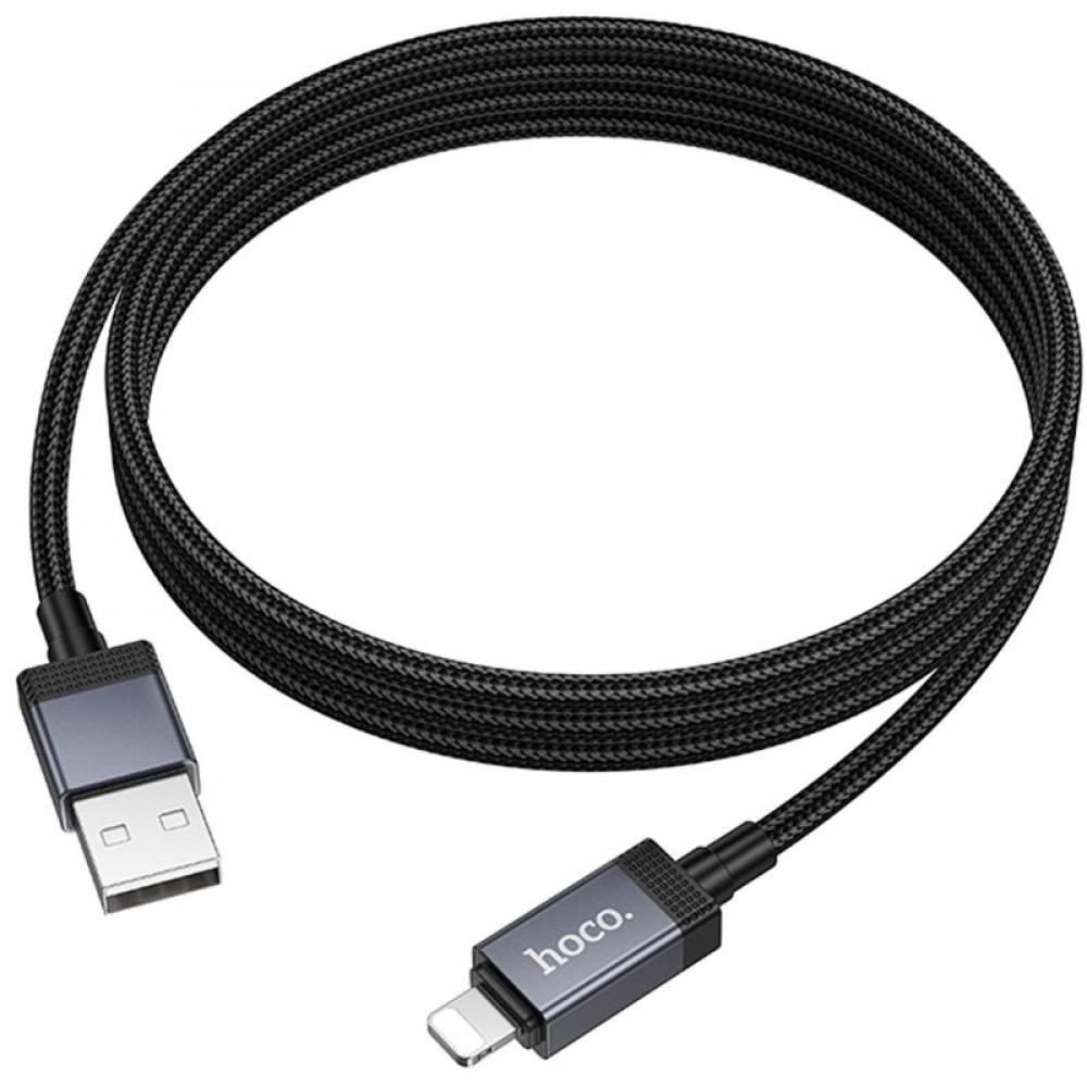 Дата кабель Hoco X118 Generous with display USB to Lightning 2.4A (1m) Дата кабель Hoco X118 Generous with display USB to Lightning 2.4A (1m)