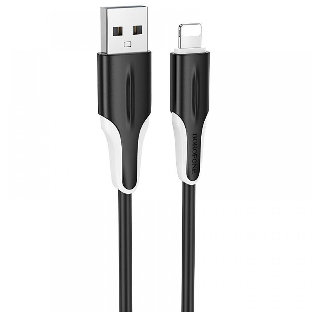 Дата кабель Borofone BX119 New USB to Lightning 2.4A (1m)