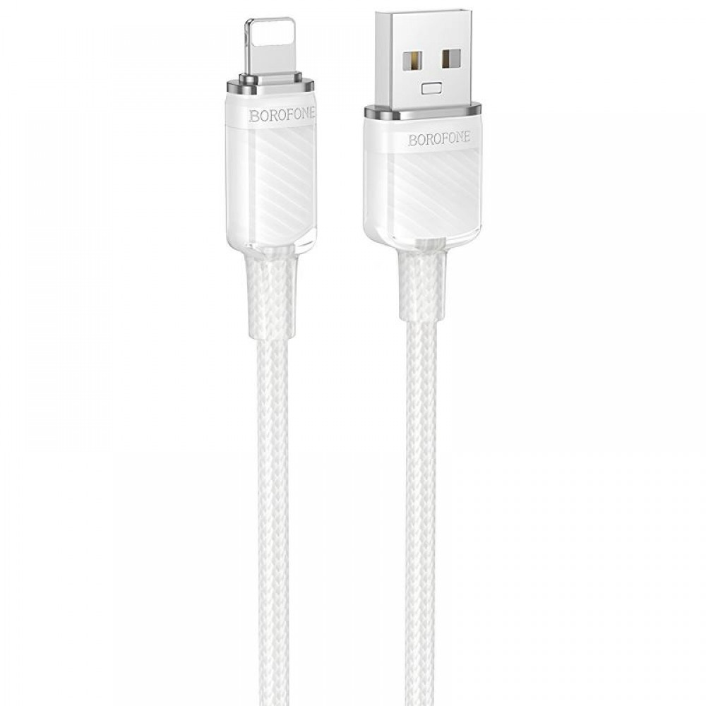 Дата кабель Borofone BU56 Succeed USB to Lightning 2.4A (1.2m)