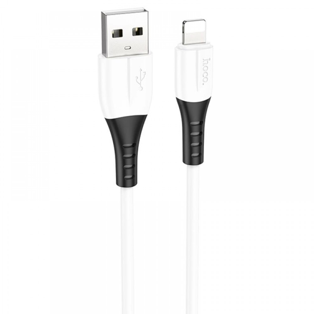 Дата кабель Hoco X82 Silicone USB to Lightning 2.4A (1m)
