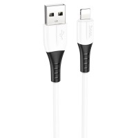 Дата кабель Hoco X82 Silicone USB to Lightning 2.4A (1m)