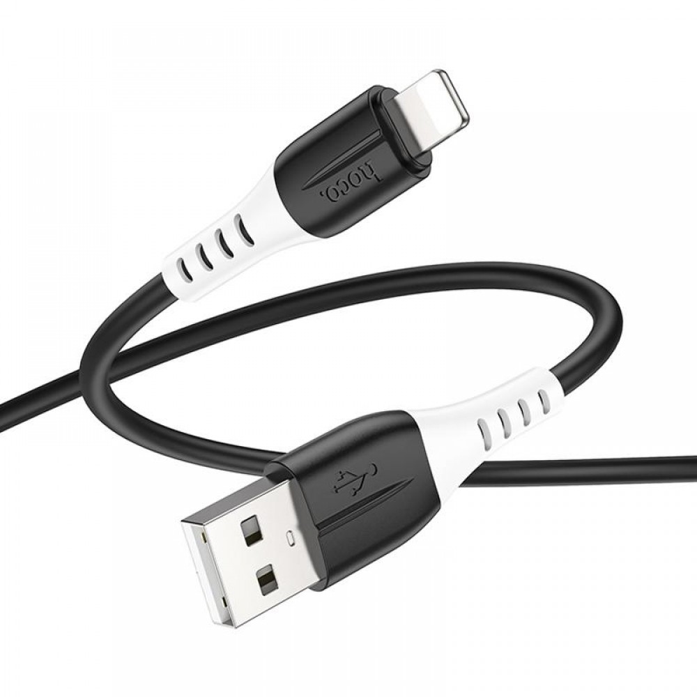 Дата кабель Hoco X82 Silicone USB to Lightning 2.4A (1m)