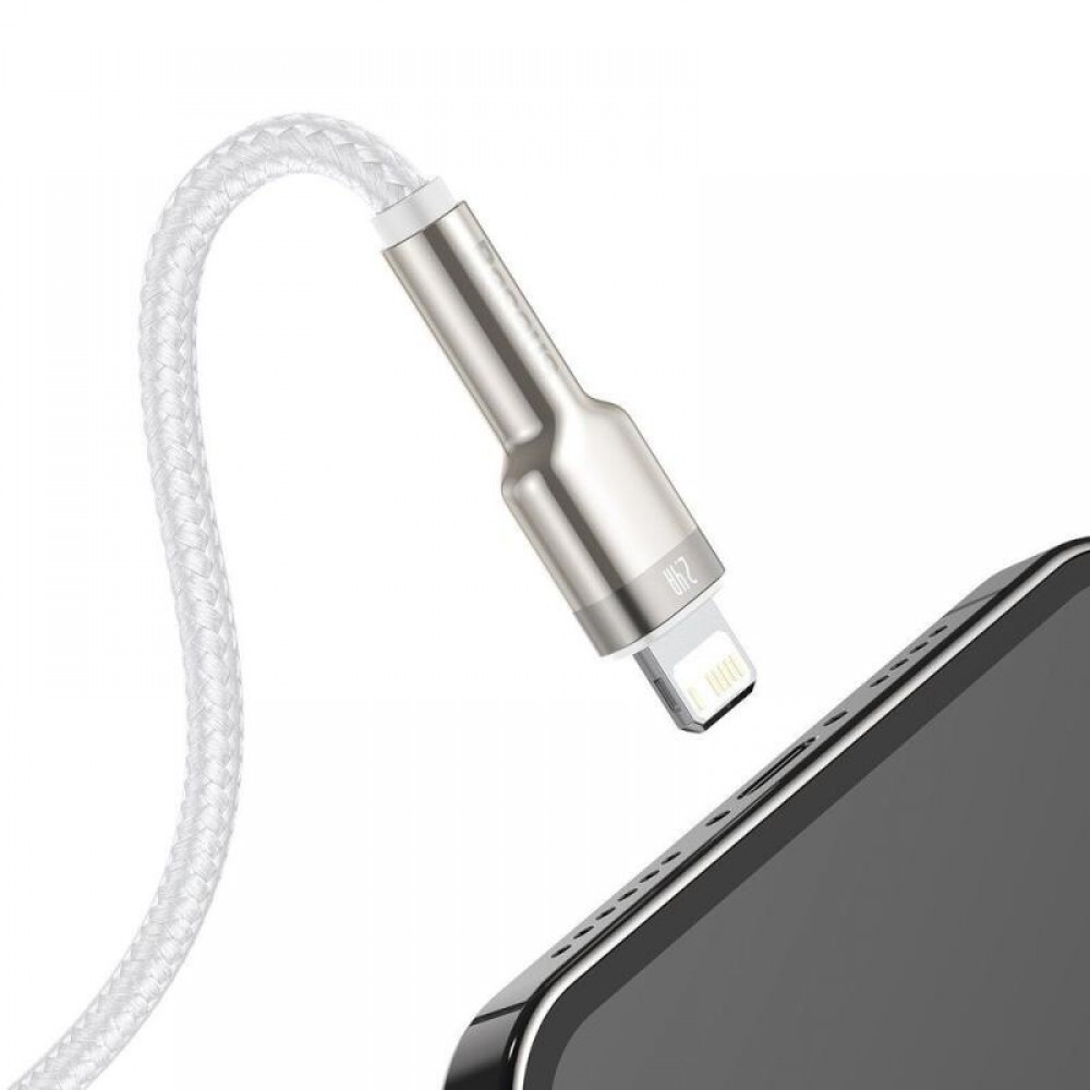 Дата кабель Baseus Cafule Series Metal USB to Lightning 2.4A (2m) (CALJK-B0)