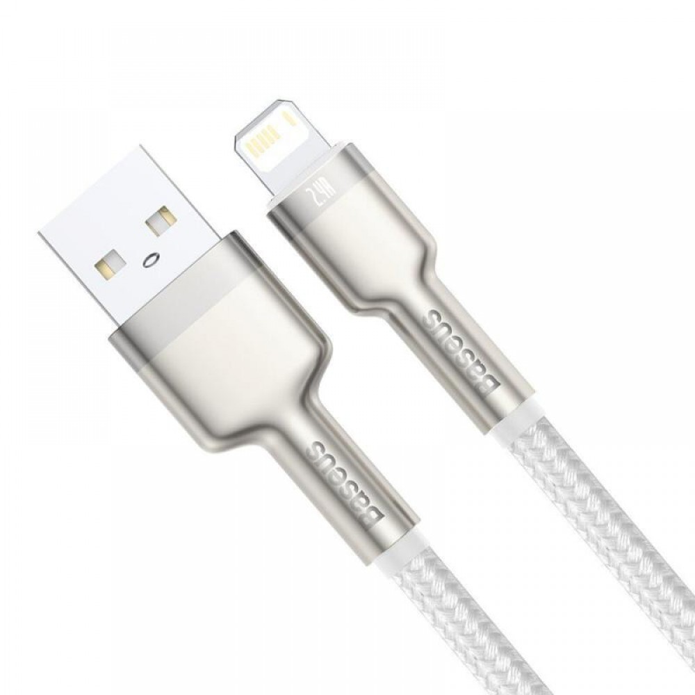 Дата кабель Baseus Cafule Series Metal USB to Lightning 2.4A (2m) (CALJK-B0)