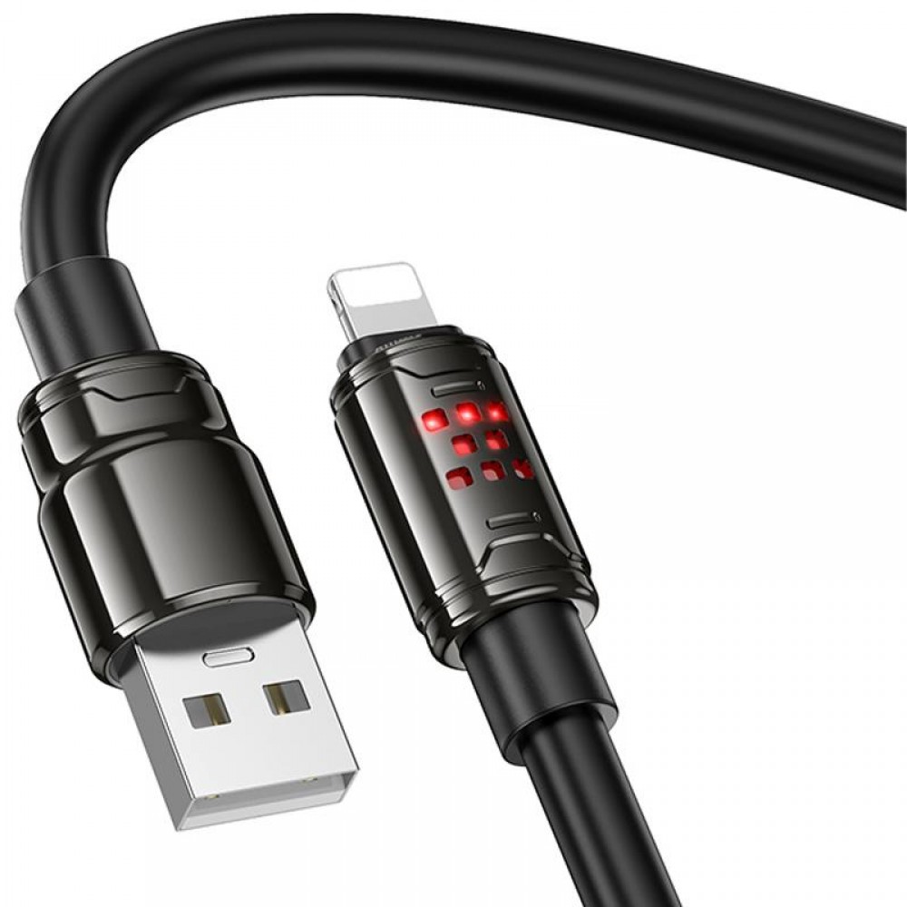 Дата кабель Hoco U143 Joy USB to Lightning 2.4A (1.2m)