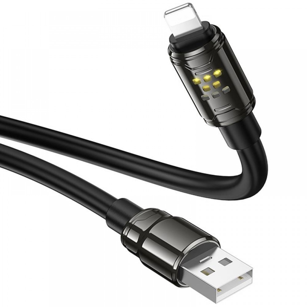 Дата кабель Hoco U143 Joy USB to Lightning 2.4A (1.2m)