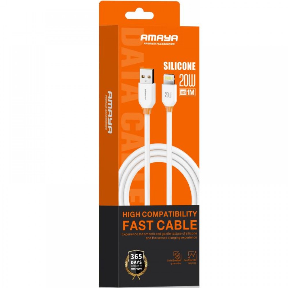 Дата кабель Amaya L09 USB to Lightning 3A (1m)