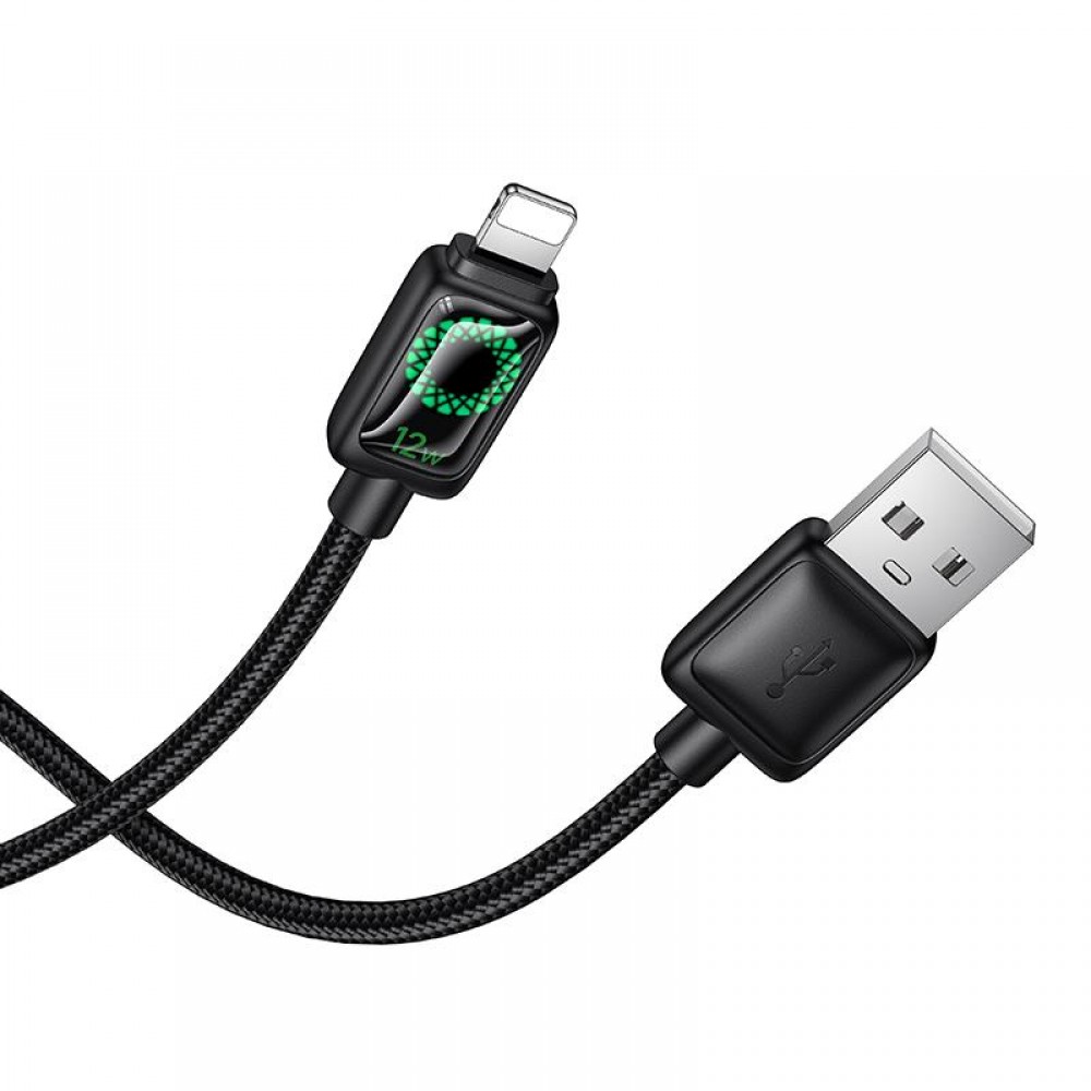 Дата кабель Hoco U146 Mundo USB to Lightning 12W (1.2m) Дата кабель Hoco U146 Mundo USB to Lightning 12W (1.2m)