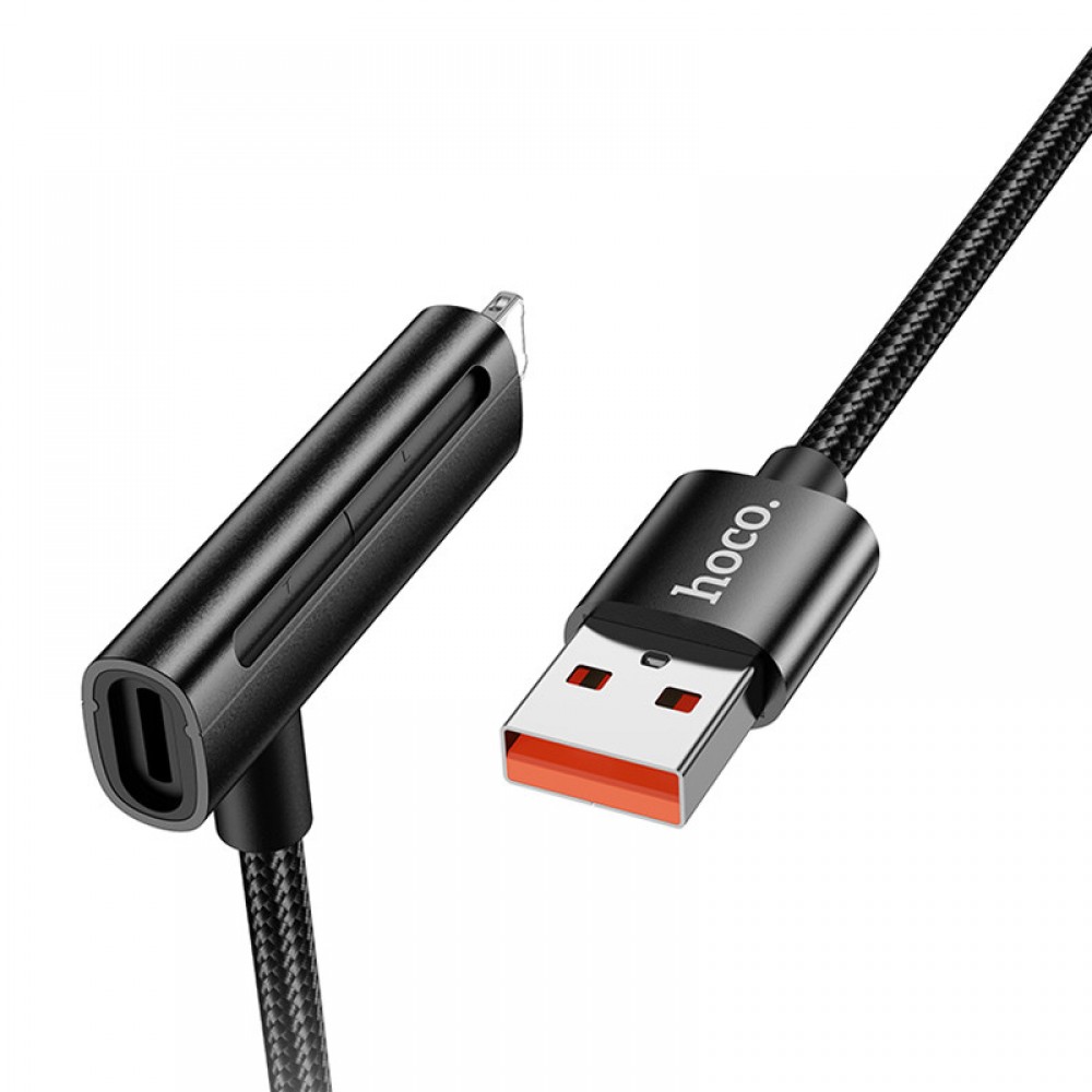 Дата кабель Hoco U135 Incredible 2in1 USB to Lightning/Type-C (1m)