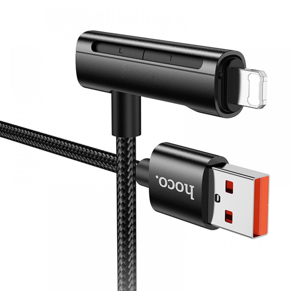 Дата кабель Hoco U135 Incredible 2in1 USB to Lightning/Type-C (1m)