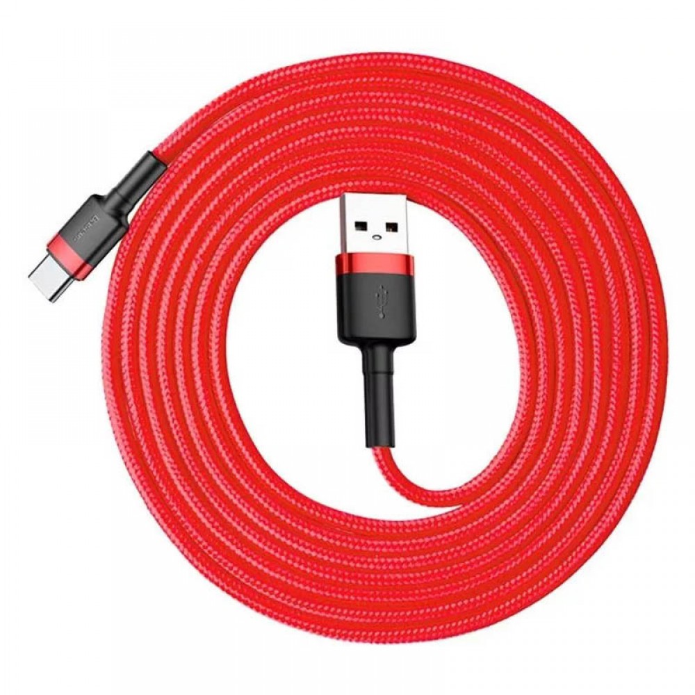 Дата кабель Baseus Cafule Type-C Cable 2A (2m) (CATKLF-C)