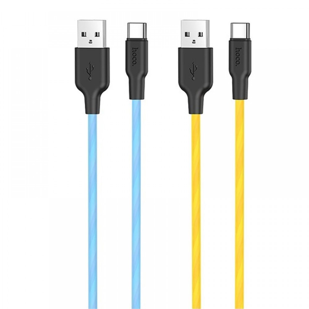Дата кабель Hoco X21 Plus Silicone Type-C Cable (1m) Дата кабель Hoco X21 Plus Silicone Type-C Cable (1m)