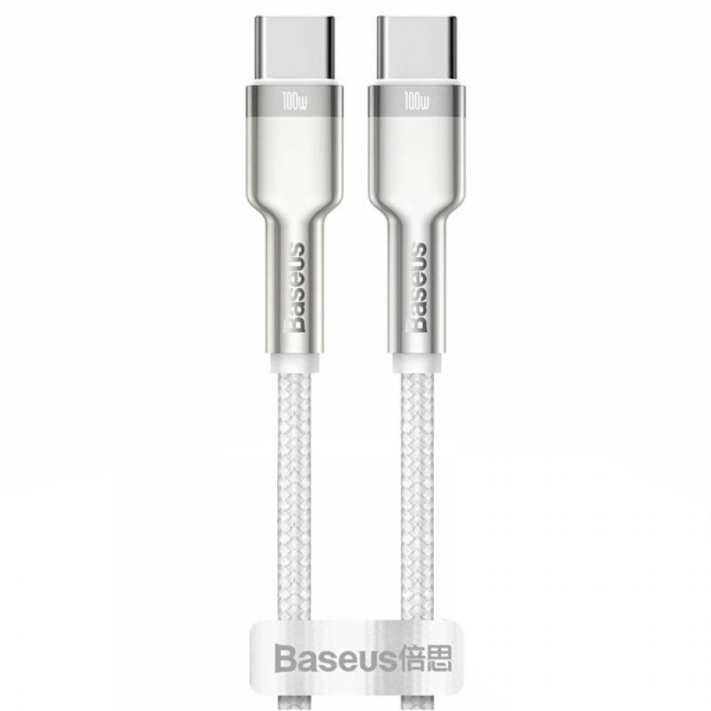 Дата кабель Baseus Cafule Series Metal Type-C to Type-C 100W (2m) (CATJK-D)