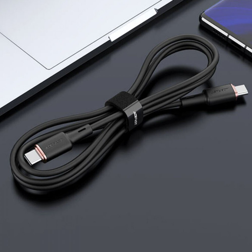 Дата кабель Acefast C2-03 USB-C to USB-C zinc alloy silicone (1.2m)